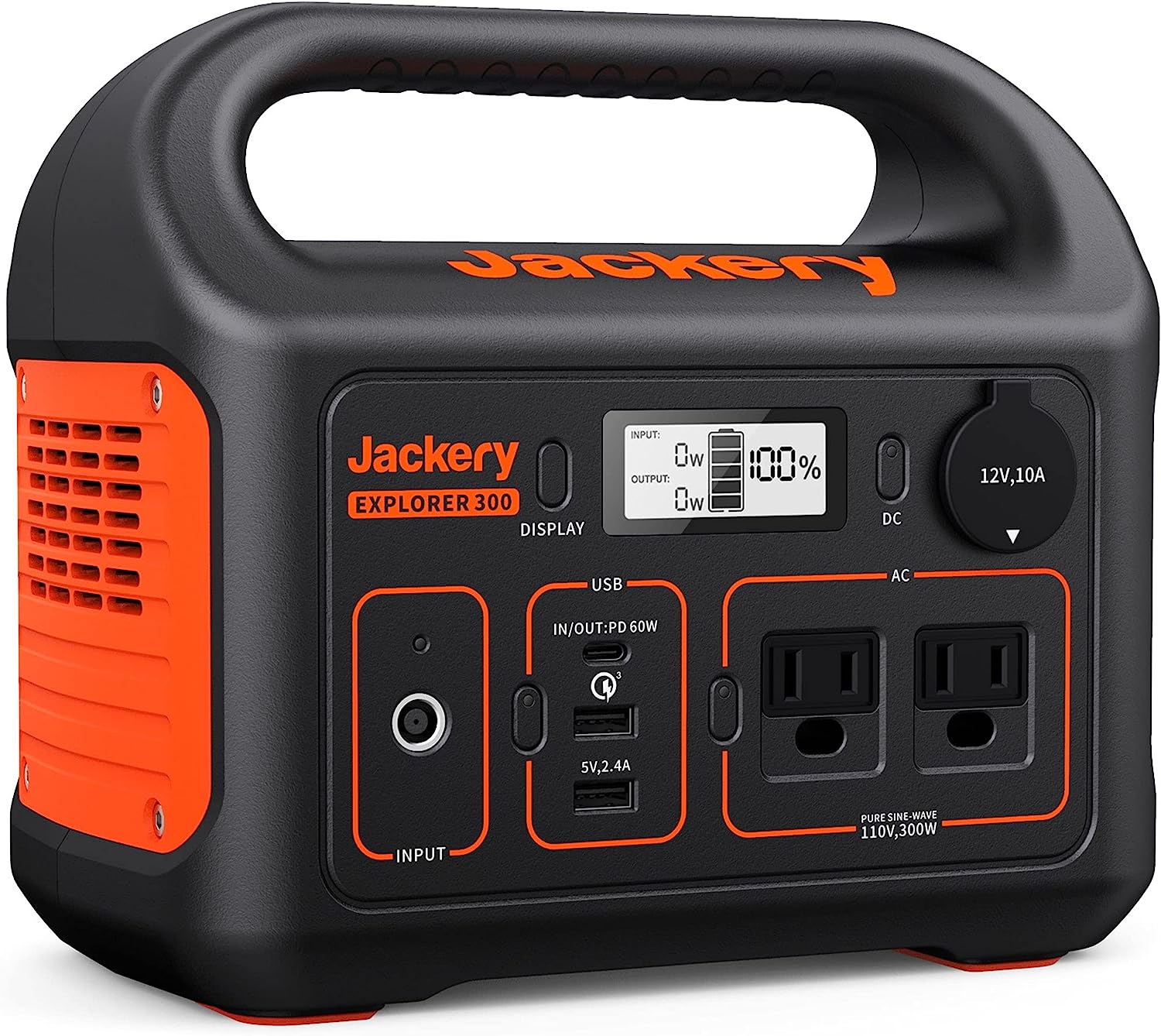 Explore Endless Power: Jackery Explorer 300 Portable Power Station - Your Compact Solution for Outdoor Adventures and Home Backup