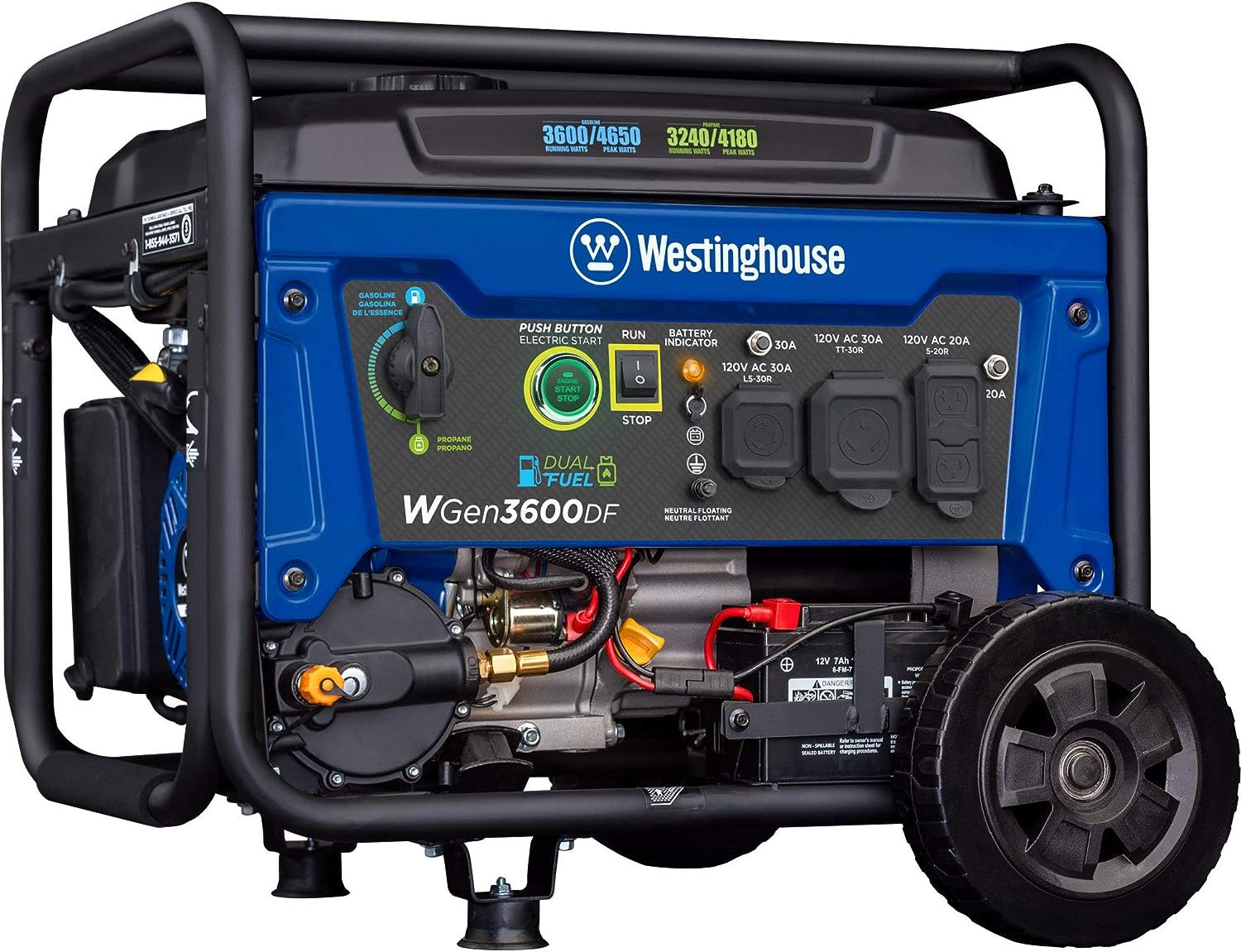 Westinghouse WGen3600DF Review: Your Go-To Dual Fuel Portable Generator for Unrivaled Power & Convenience